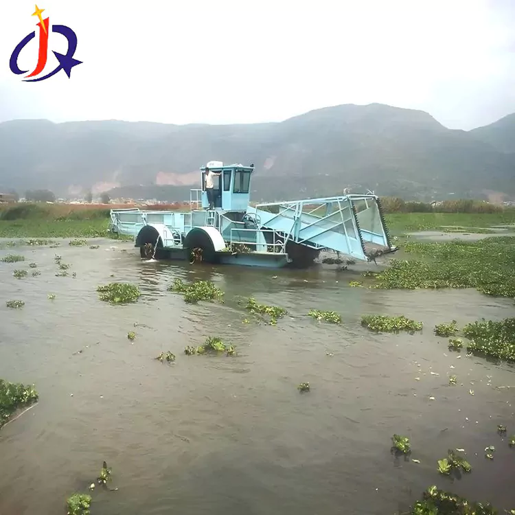 Aquatic Weed Cutting Boat for Gold Mining Area